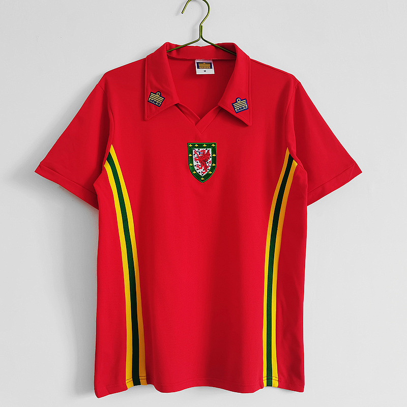 1976-79 Wales Home Retro Jerseys