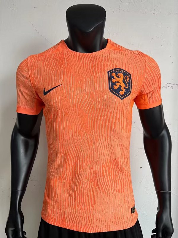 2023 Netherlands Home Player Version Jerseys
