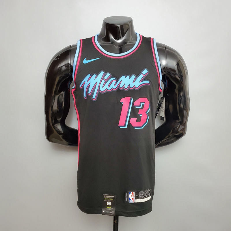 ADEBAYO#13 Miami Heat V-neck black NBA jersey Size XS-XXL