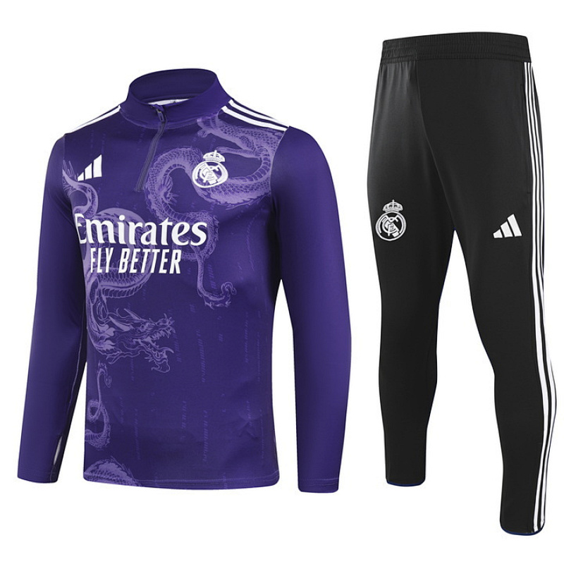 24-25 Real Madrid Long Sleeve Training Suit