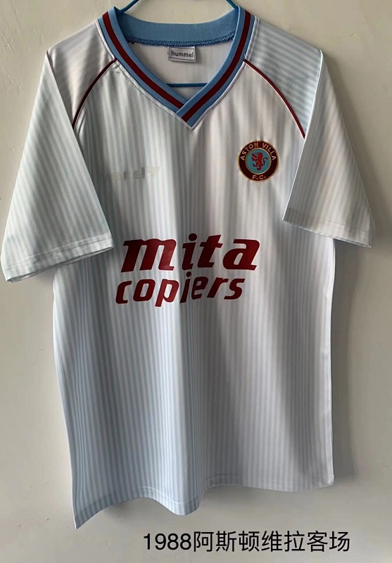 1988 Aston Villa Away Retro Jerseys