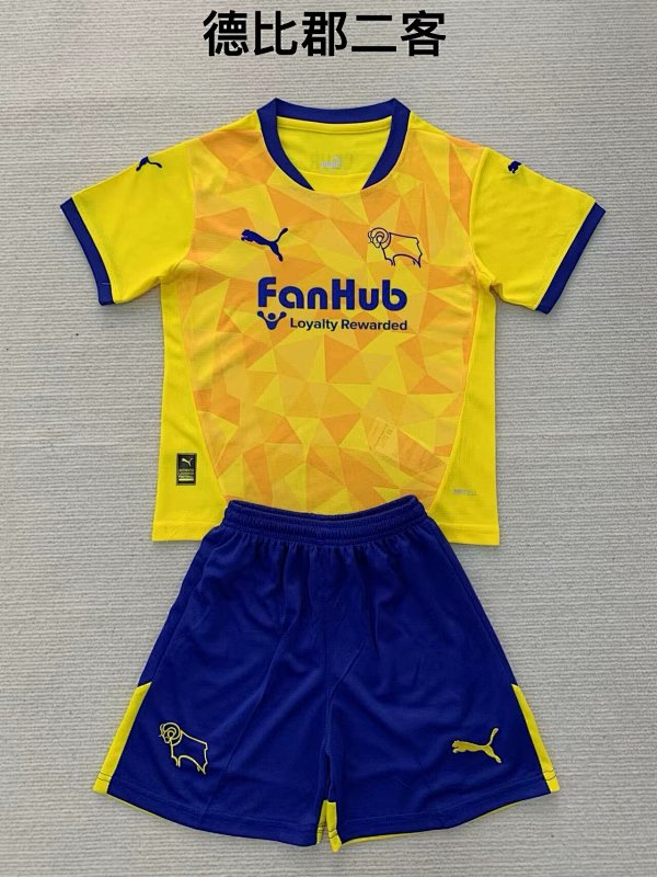 24-25 Derby Third Kids Jerseys