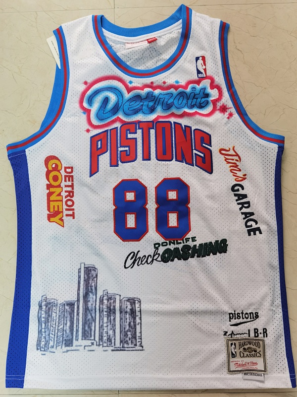 Pistons #88 Embroidery