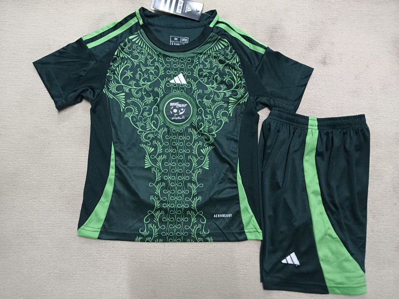 2024 Algeria Away Kids Jerseys