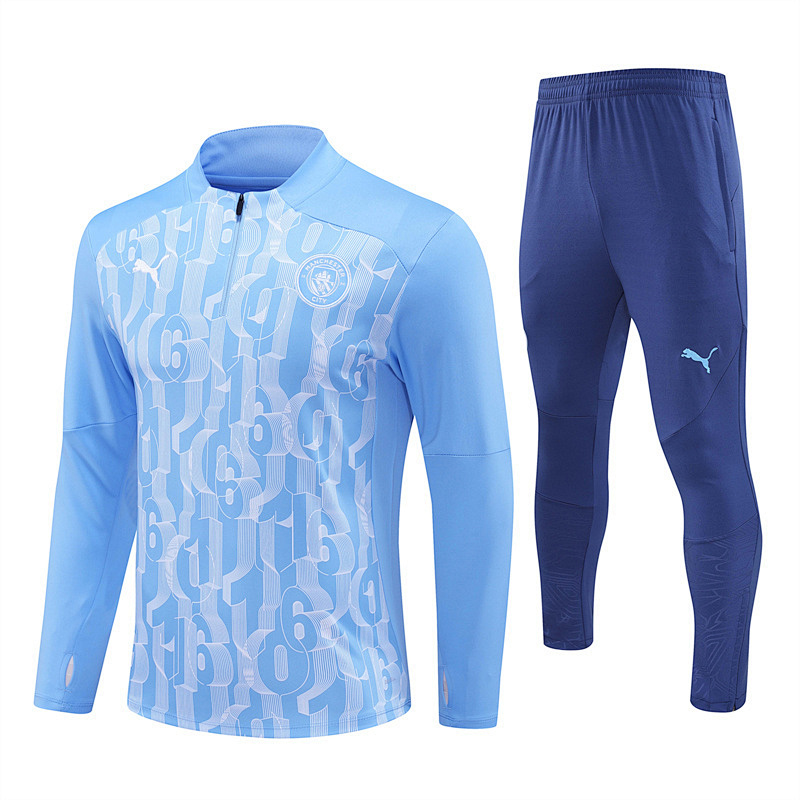 24-25 Manchester City Long Sleeve Training Suit