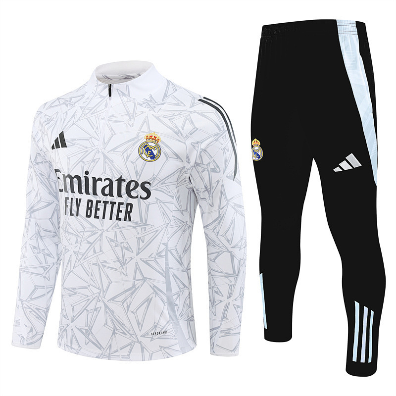 24-25 Real Madrid Long Sleeve Training Suit