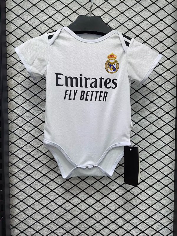24-25 Real Madrid Home Baby Jerseys