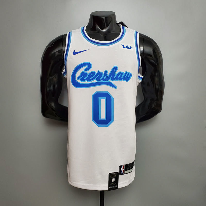 new KUZMA #0 Lakers white NBA jersey Size XS-XXL
