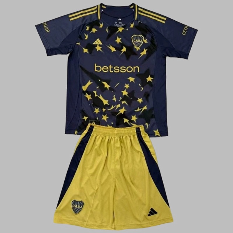 25-26 Boca Juniors Fourth Kids Jerseys