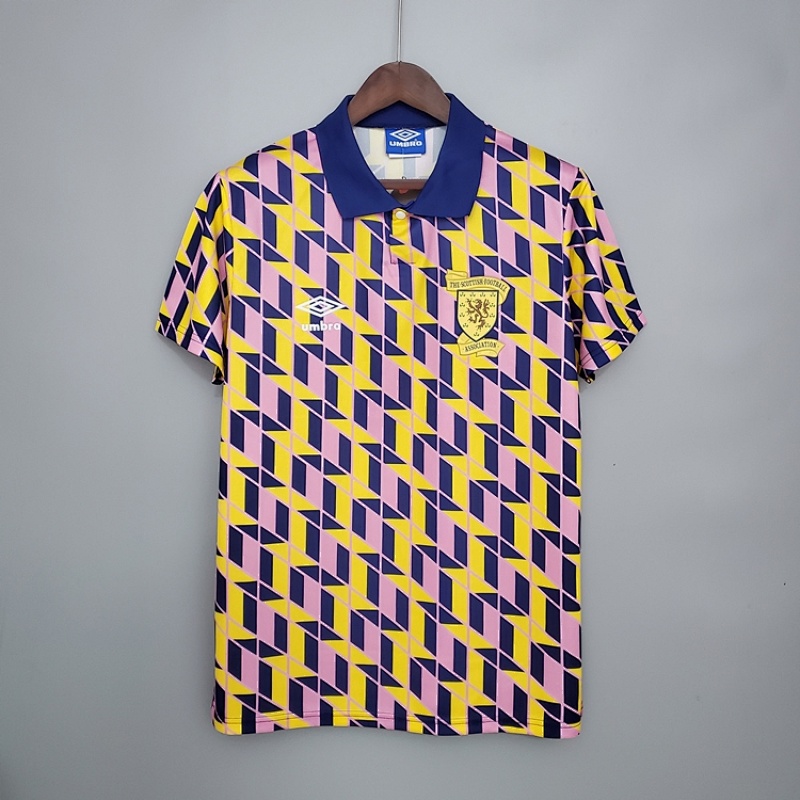 88-89 Scotland Away Retro Jerseys