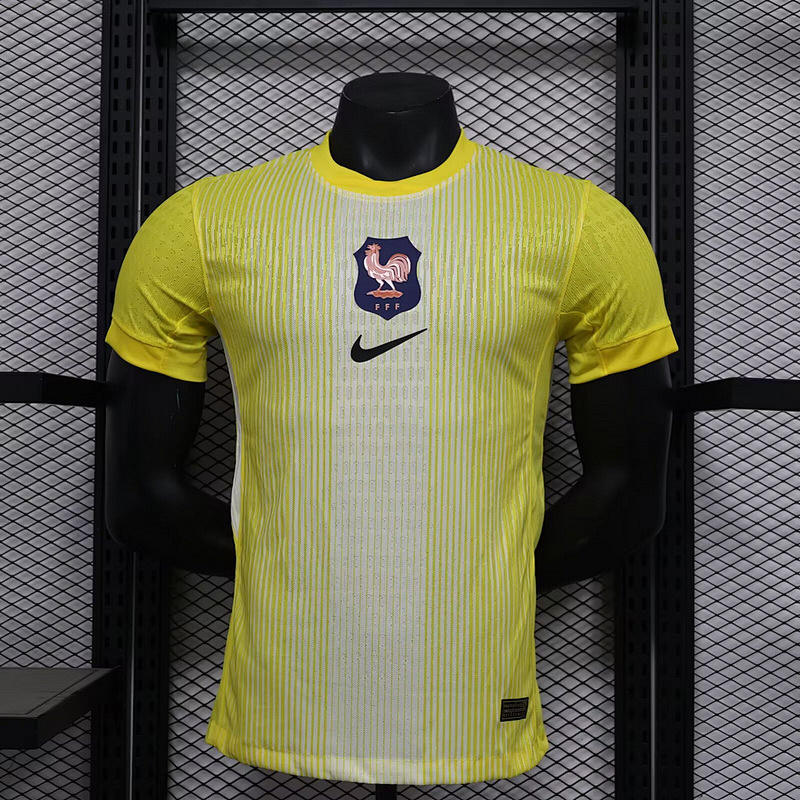 25-26 France Goalkeeper Player Version Jerseys