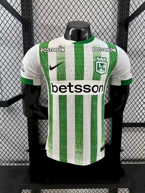 Atletico Nacional 2025/26 Home Jersey Player Version