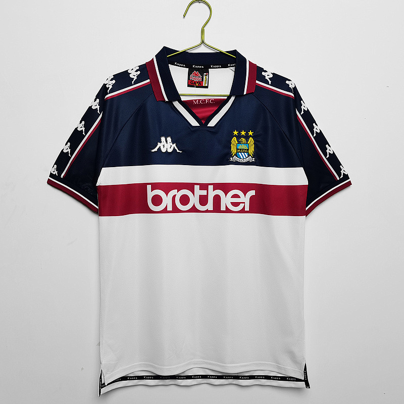 1997-98 Manchester City Away Retro Jerseys