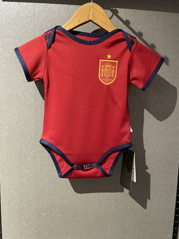 2024 Spain Home Baby Jerseys
