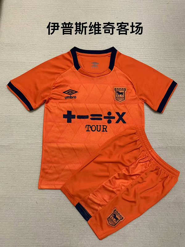 23-24 Ipswich Town F.C Away Adult And Kids Jerseys