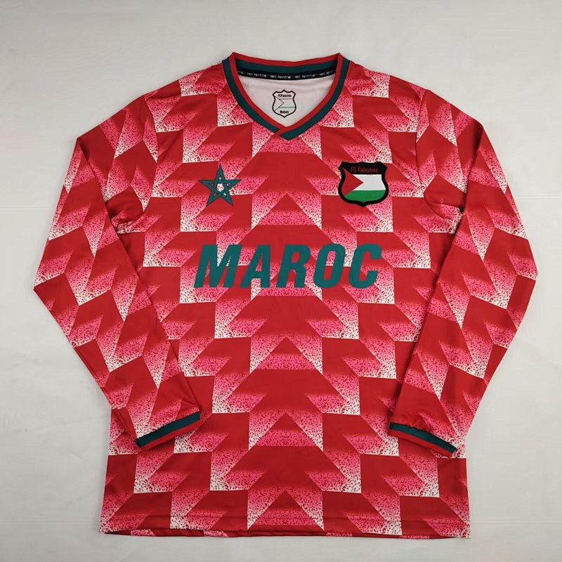 2024 Palestine Long Sleeve Jerseys