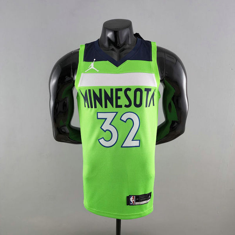 Minnesota Timberwolves TOWNS#32 Air Jordan NBA Jersey Blue S-XXL