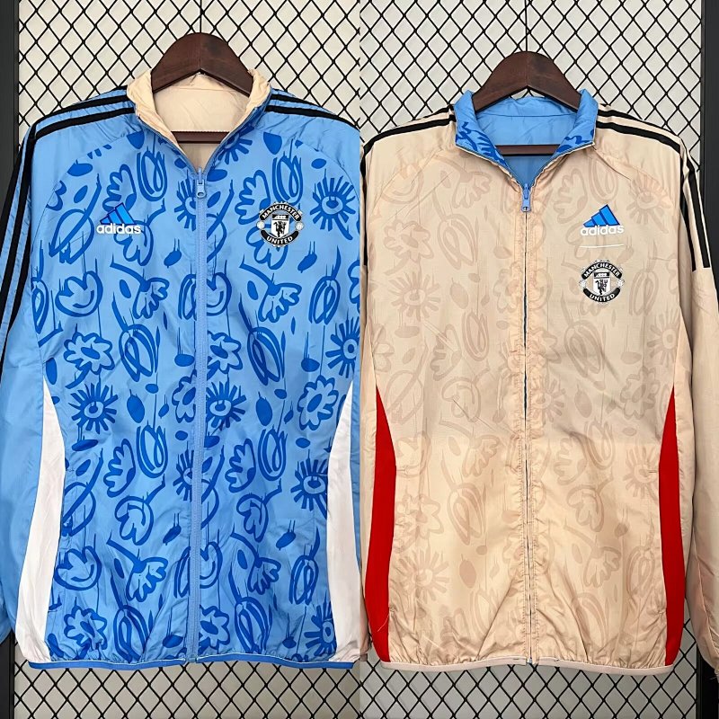 24-25 M-anchester U-nited Both Windbreaker Jackets