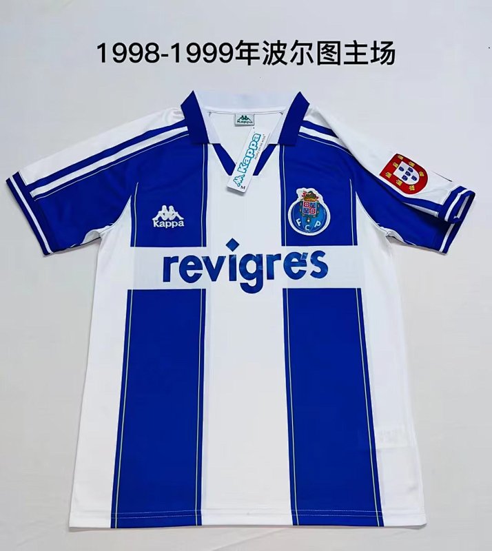 1998-99 Porto Home Retro Jerseys