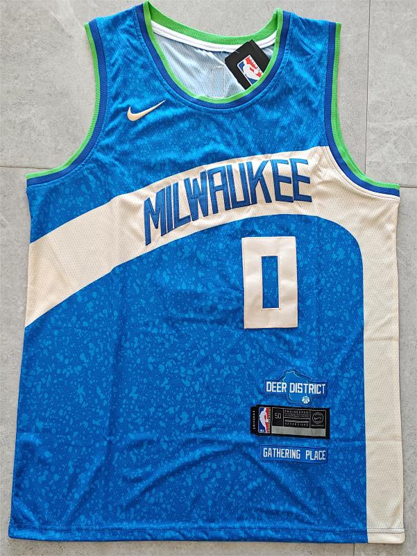 2024 Bucks #0 Embroidery