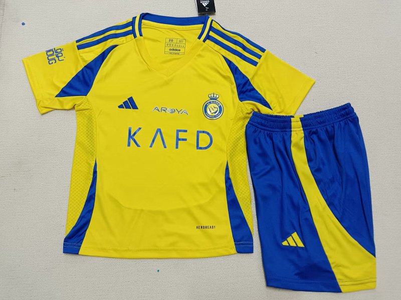 24-25 Al-Nassr Home Kids Jerseys