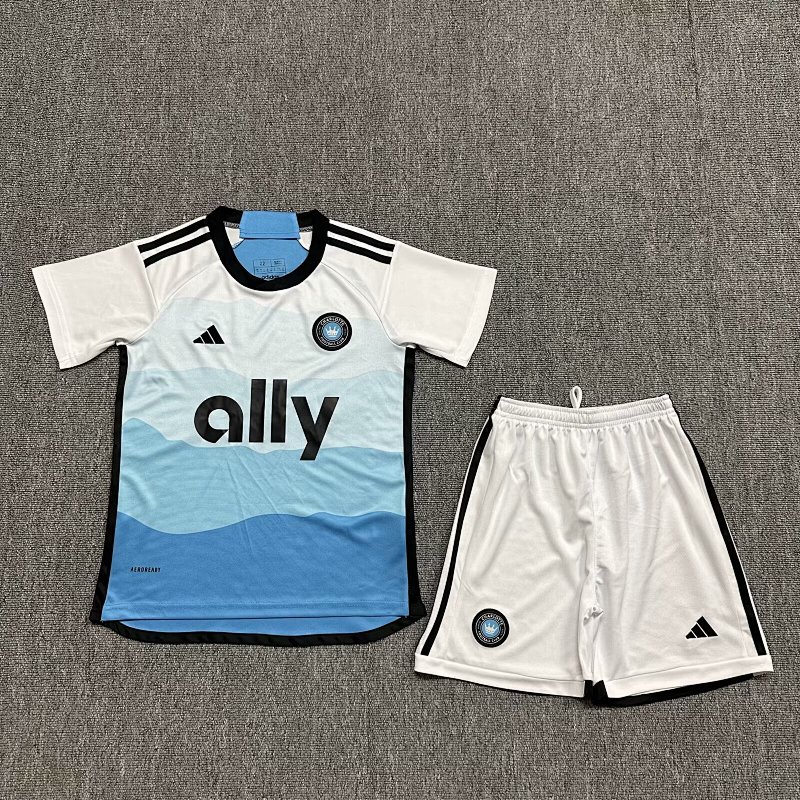 24-25 Charlotte Home Kids Jerseys