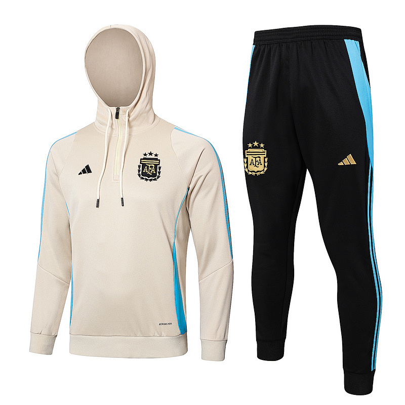 2024 Argentina Hoodie Long Sleeve Training Suit