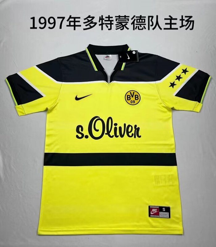 1997 Dortmund Home Retro Jerseys