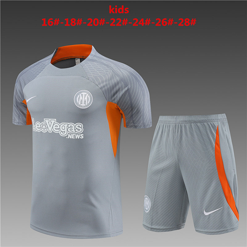 23-24 Inter Milan Kids Training Jerseys