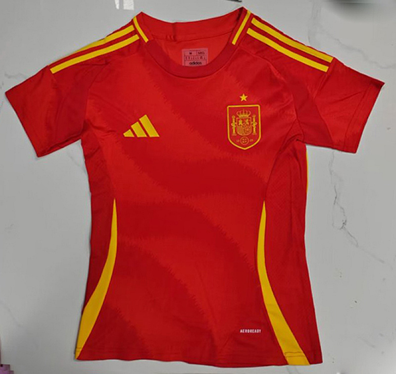 24-25 Spain Home Woman Jerseys