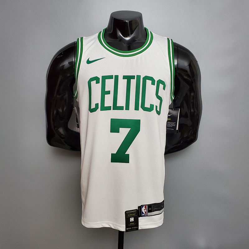 BROWN#7 Celtics White NBA jersey Size S-XXL Nike connect recognition