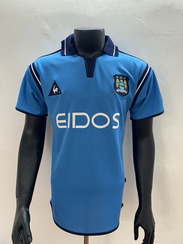 2001-02 Manchester City Home Retro Jerseys