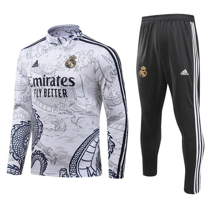 23-24 Real Madrid Long Sleeve Training Suit