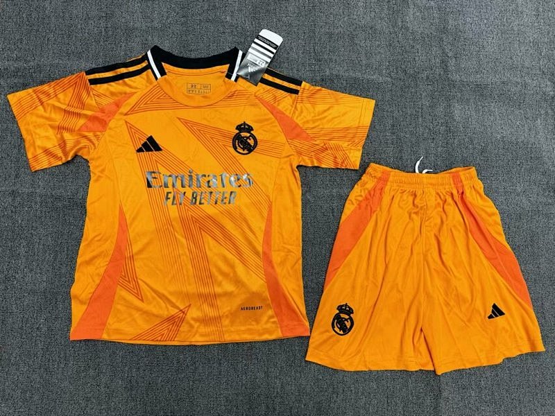 24-25 Real Madrid Away Kids Jerseys