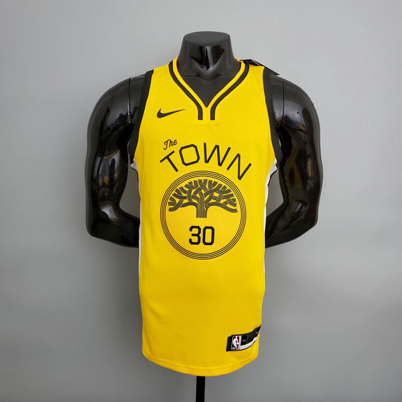 2018 Curry#30 Warriors Bonus Edition NBA Jersey S-XXL