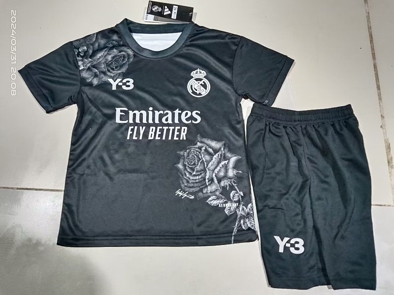 24-25 Real Madrid Y3 Kids Jerseys