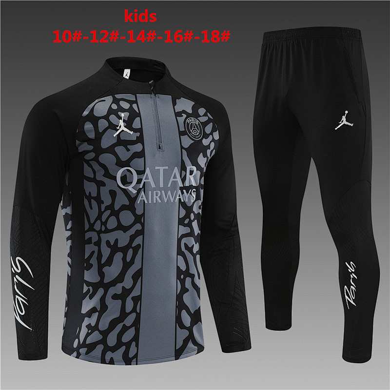 23-24 Paris Kids Long Sleeve Training Suit