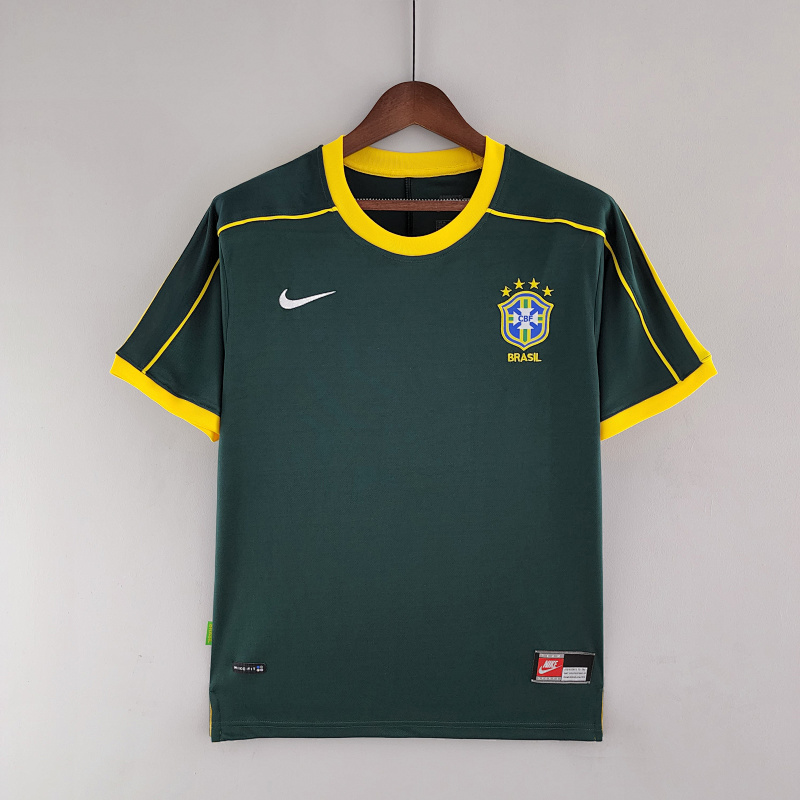 1998 Brazil Goalkeeper Retro Jerseys