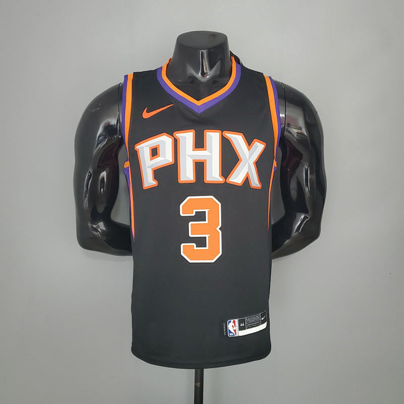 2021 PAUL#3 Suns Black NBA Jersey S-XXL