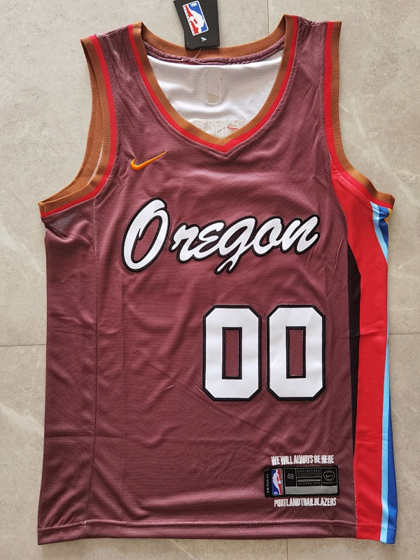 Blazers #00 Anthony City Edition Embroidery