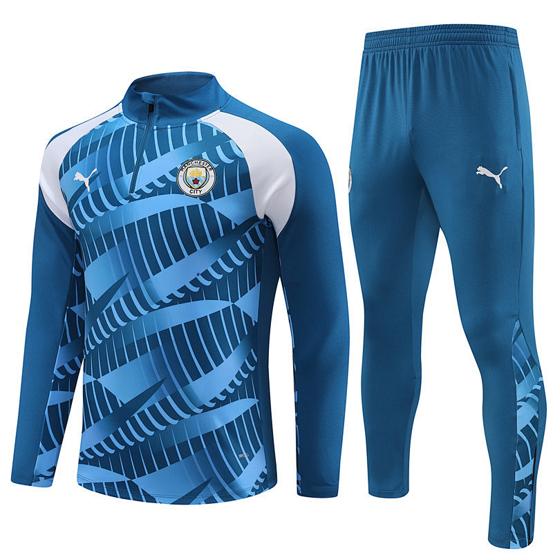 23-24 Manchester City Long Sleeve Training Suit