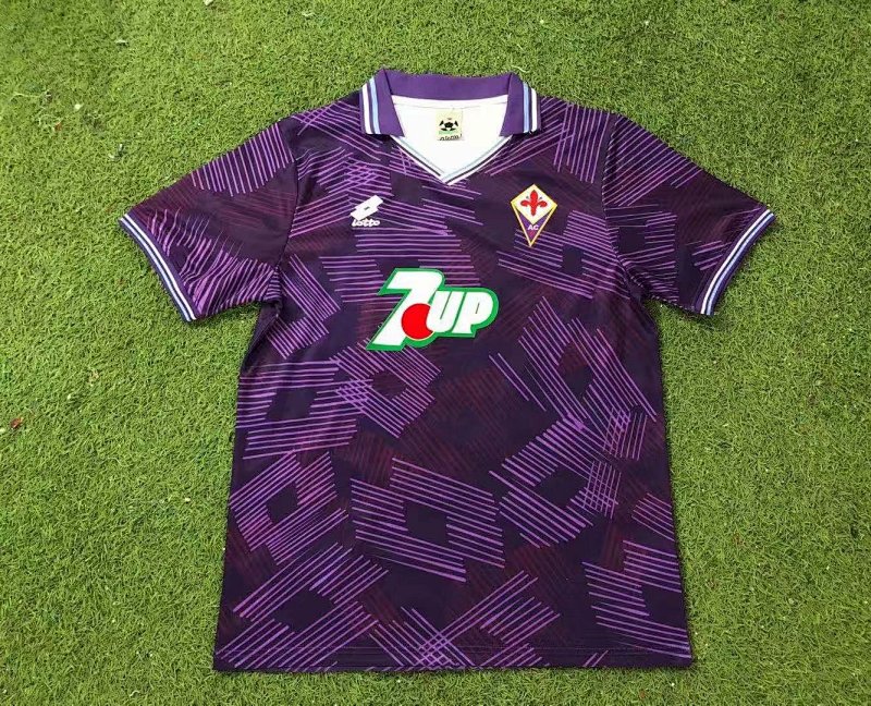 92-93 Fiorentina Home Retro Jerseys