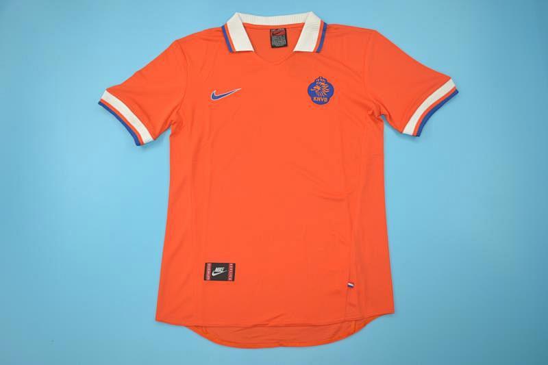 97-98 NETHERLANDS STADIUM HOME JERSEY