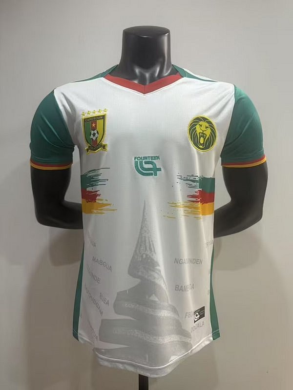 25-26 Cameroon Third Player Version Jerseys