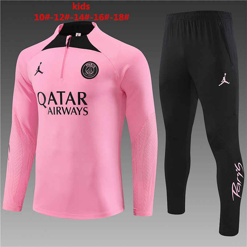 23-24 Paris Kids Long Sleeve Training Suit