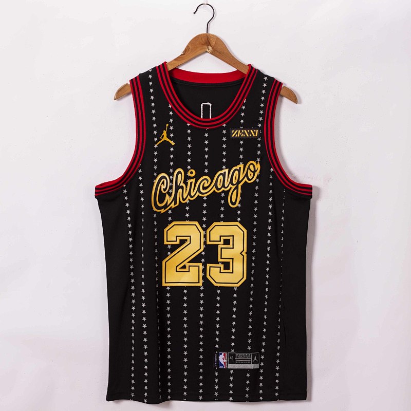 2021 Bulls #23 Embroidery