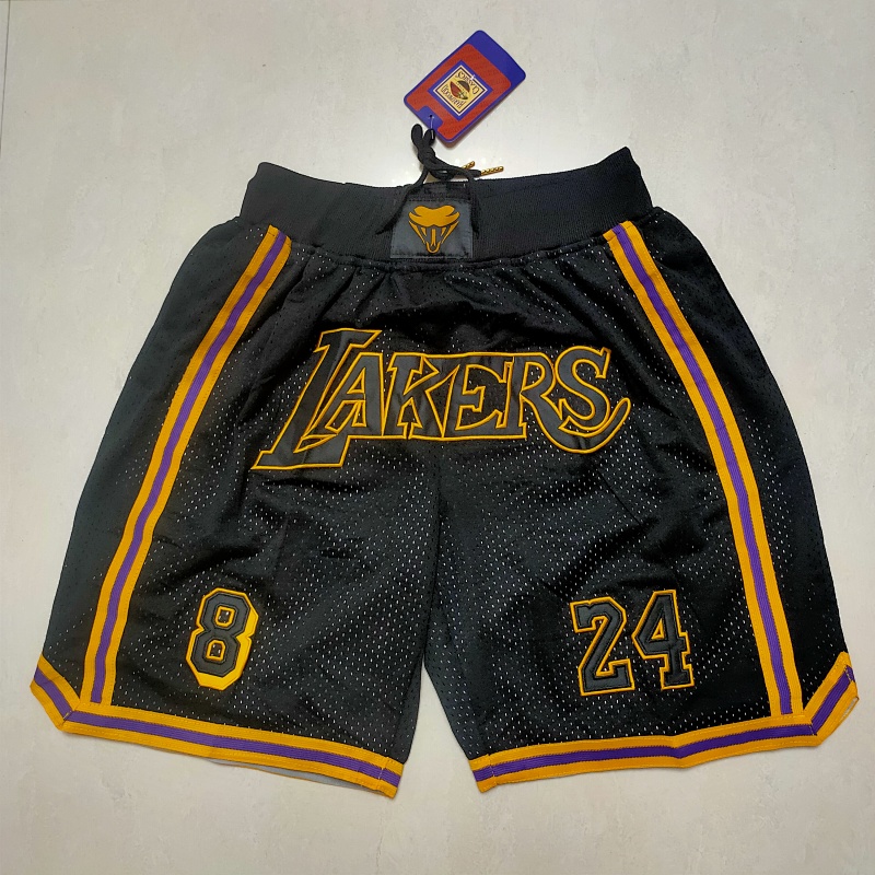 Lakers Pocket Shorts Embroidery