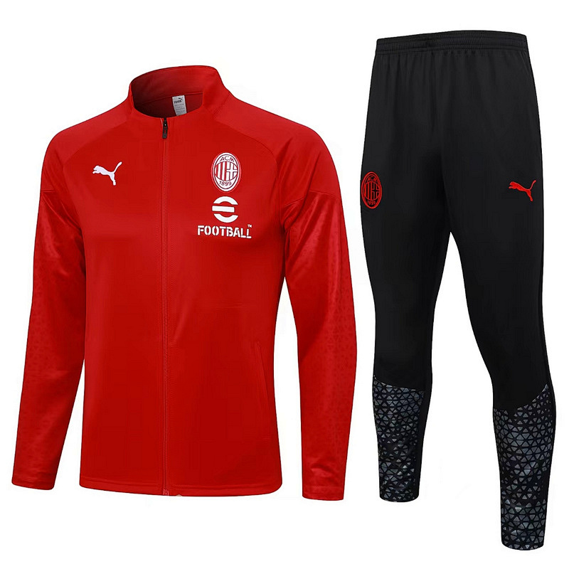 23-24 AC Milan Long Sleeve Training Suit