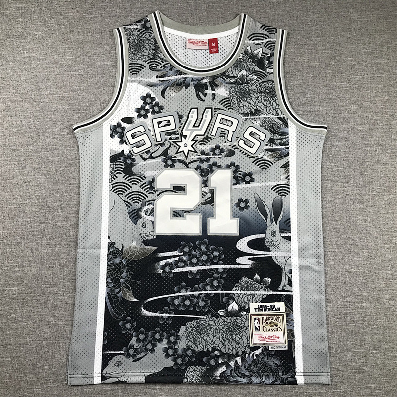 2023 Spurs #21 Embroidery