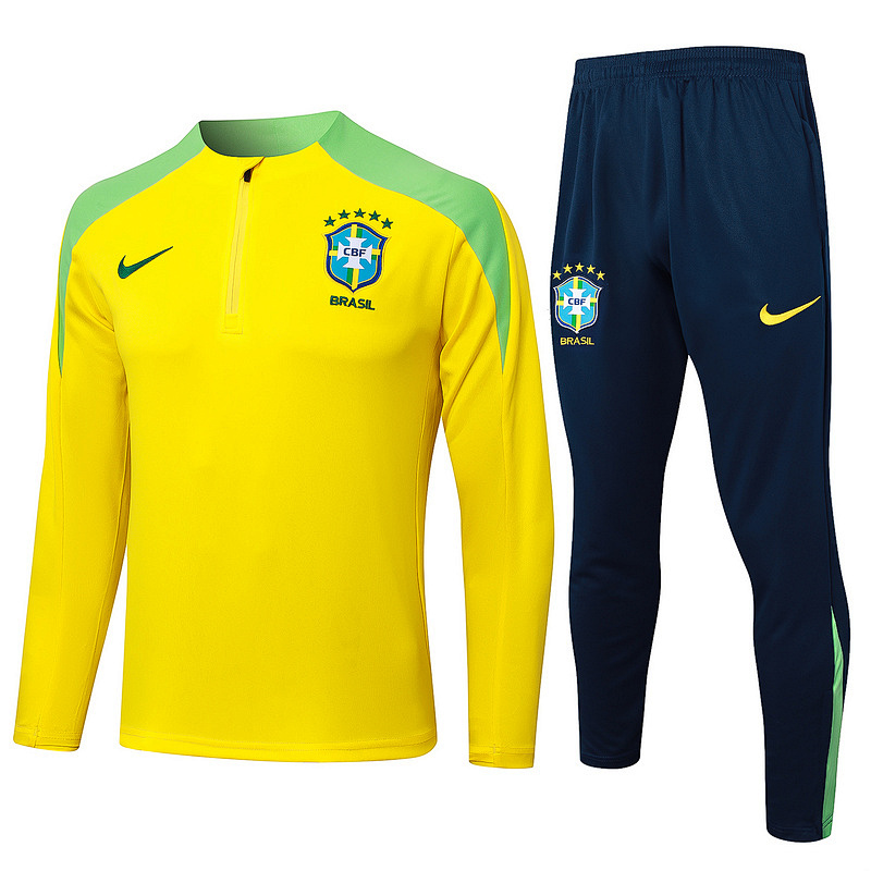 2024 Brazil Long Sleeve Training Suit